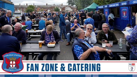 MATCHDAY INFO: Fan Zone and catering