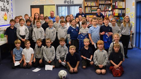 APPEARANCE: An enjoyable visit to Ivegill CE Primary School
